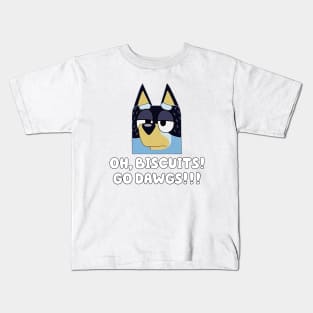 Bluey Animated Movie biscuits Kids T-Shirt